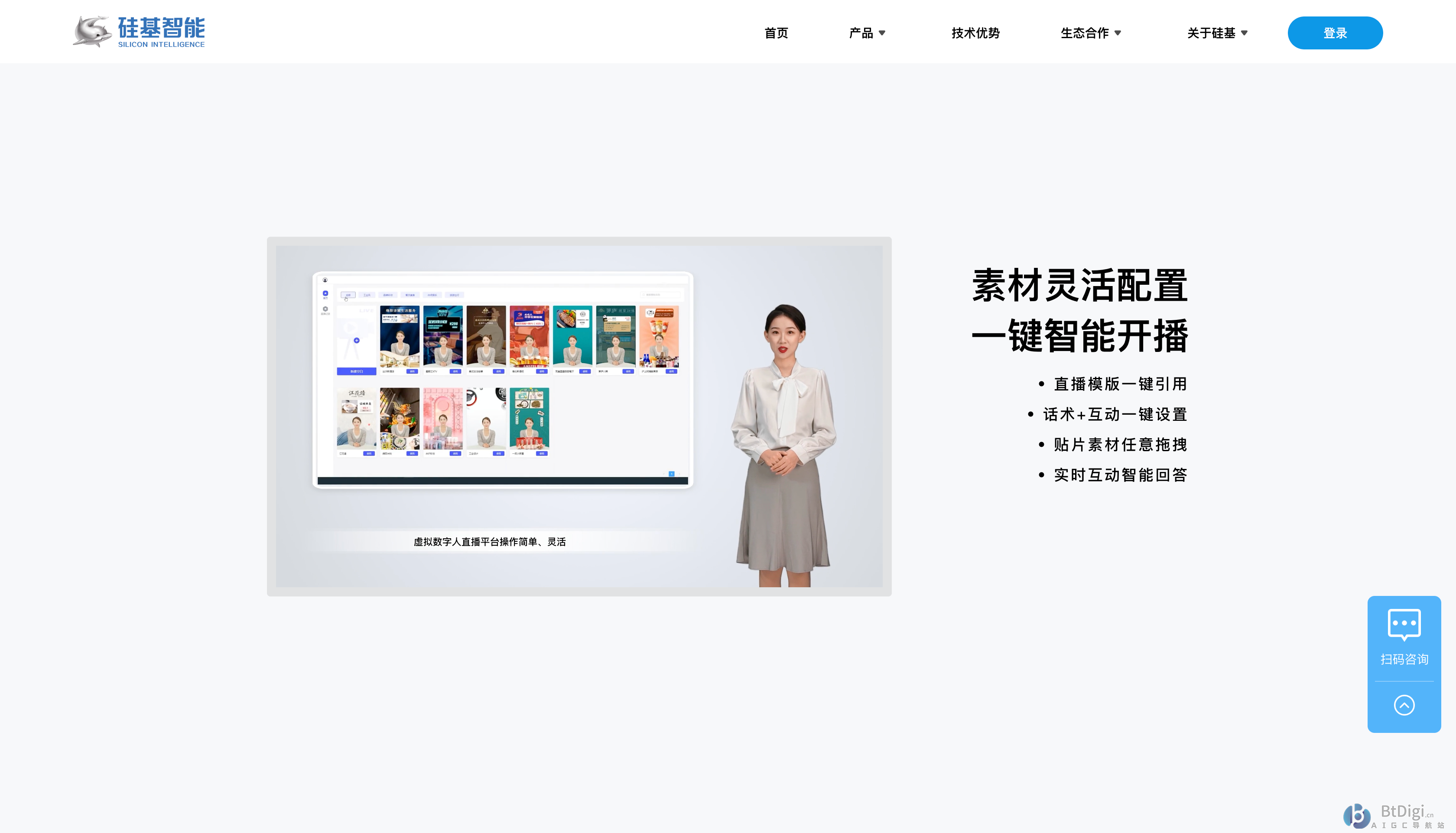 硅基智能数字人